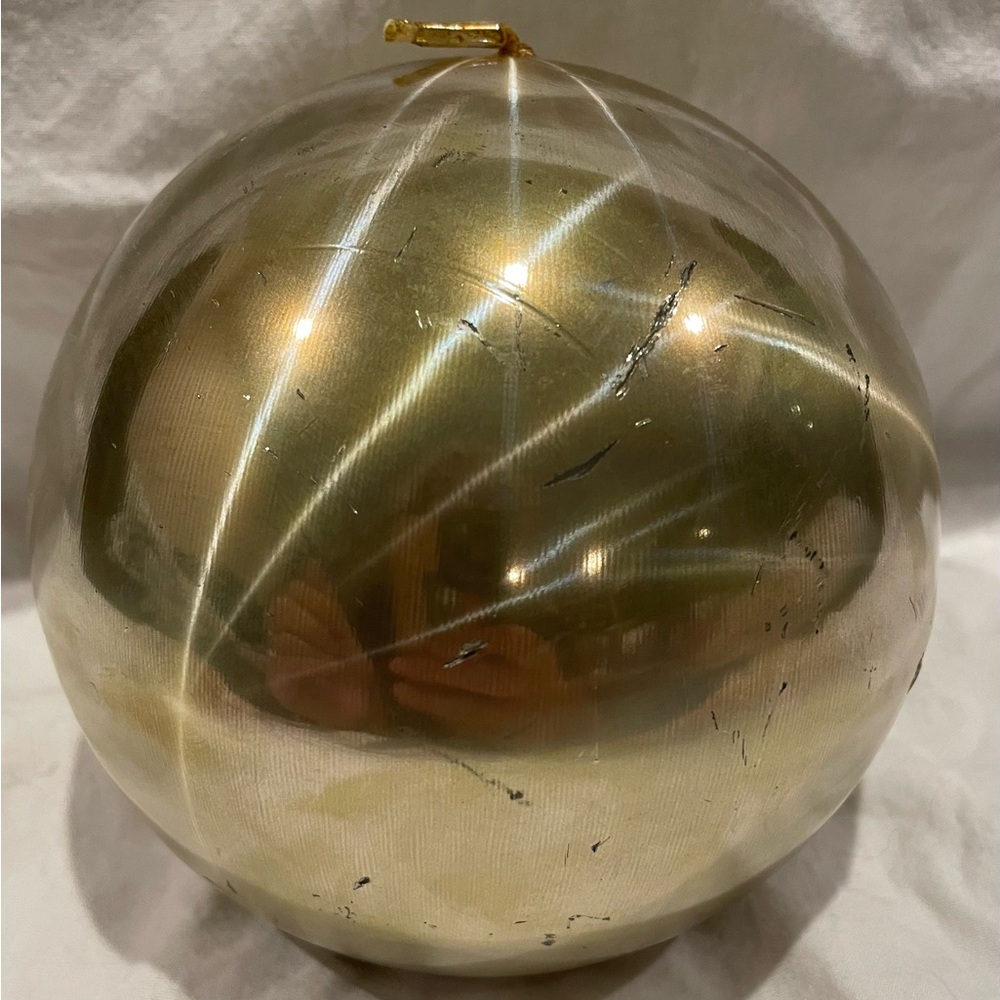 Anthropologie Zodax Candle, gold color, 50 burn hours